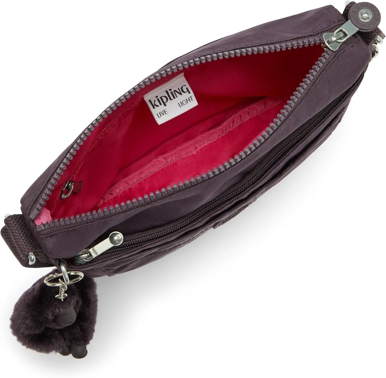Kipling Women's Sebastian Crossbody, Super Light, Durable Messenger, Shoulder Bag