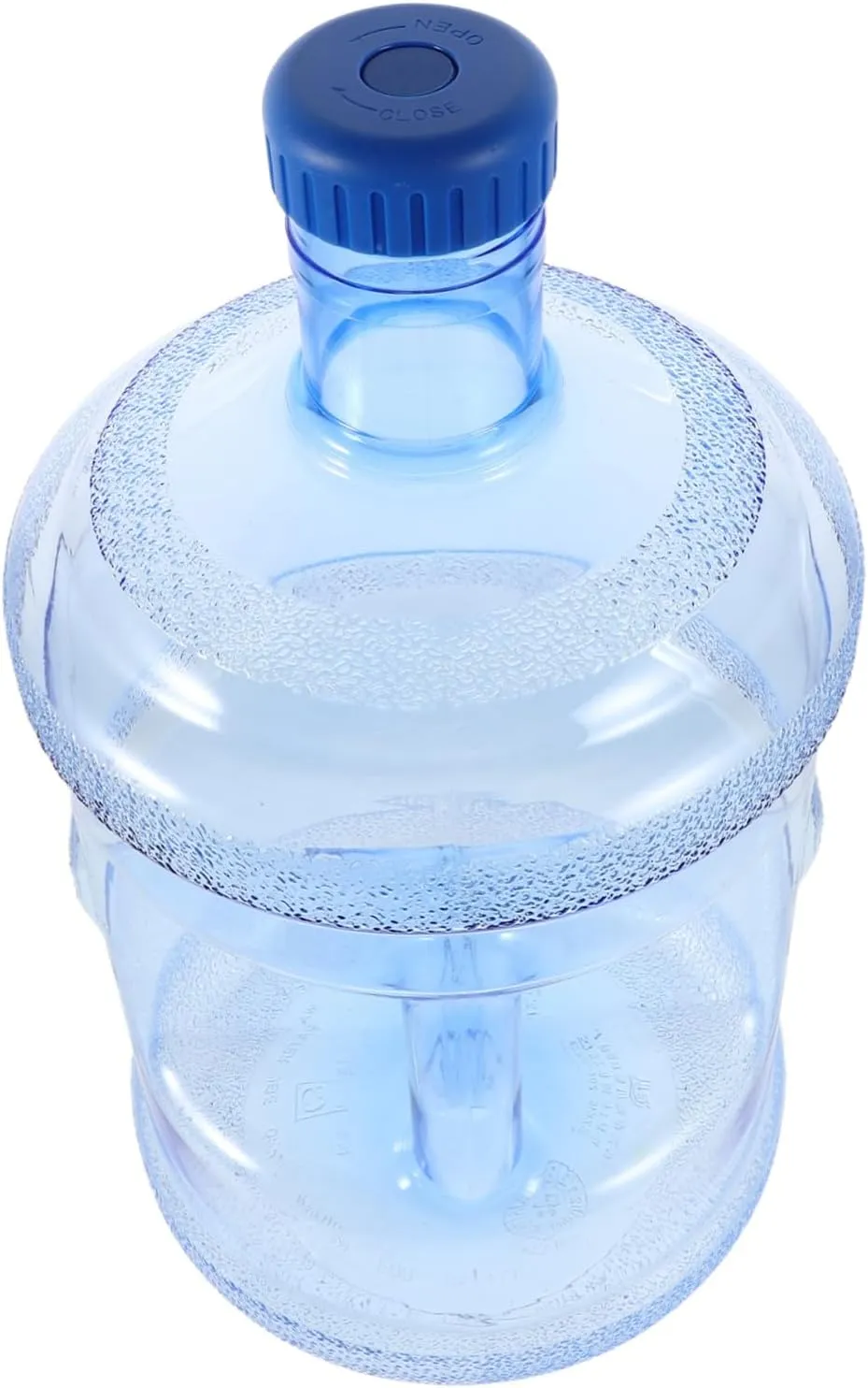Kisangel 7.5l Portable Camping Water Dispenser Bucket Heavy Duty Plastic Camping Supplies Emergency Water Storage Barrel