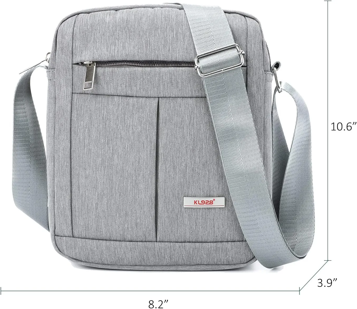 KL928 Men's Messenger Bag - Crossbody Shoulder Bags Travel Bag Man Purse Casual Sling Pack for Work Business