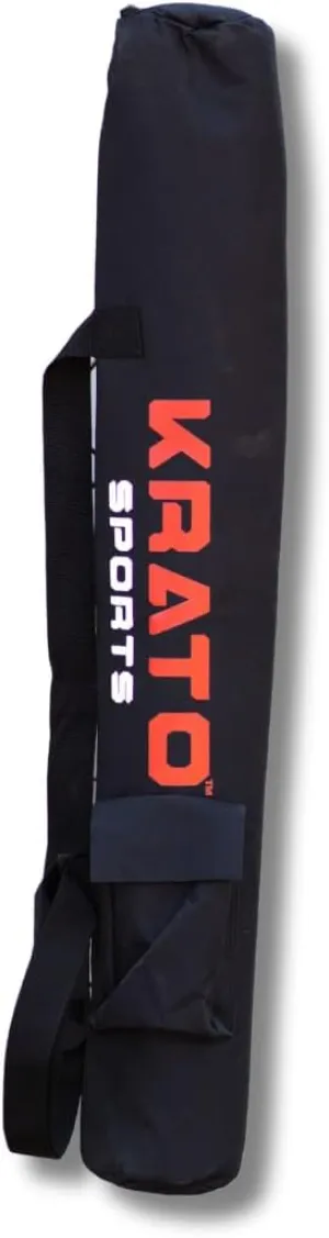 KRATO Sports Baseball Softball Batting Bat Bag Backpack - T-Ball Bat Equipment - Bat Warmer bag for Baseball - Baseball Backpack for Youth and Adults Batting Bag - Black (KSBag)
