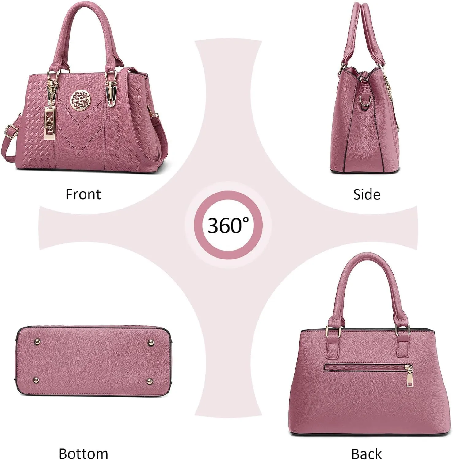 Ladies Handbag Elegant Womens Shoulder Bag Casual Messenger Bag