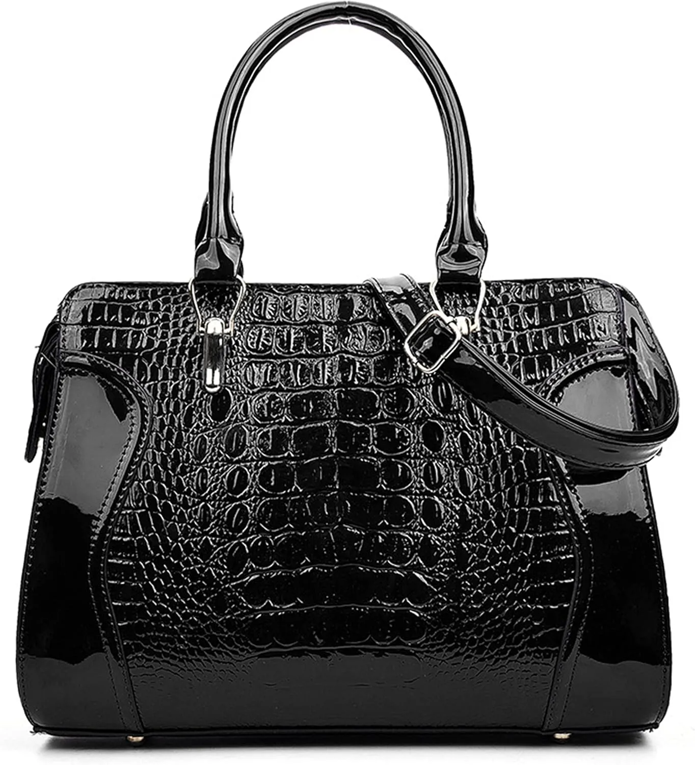 Ladies Tote Retro Alligator Pattern Women Shoulder Bags PU Leather Messenger Bags Handbags Ladies Crossbody Bags