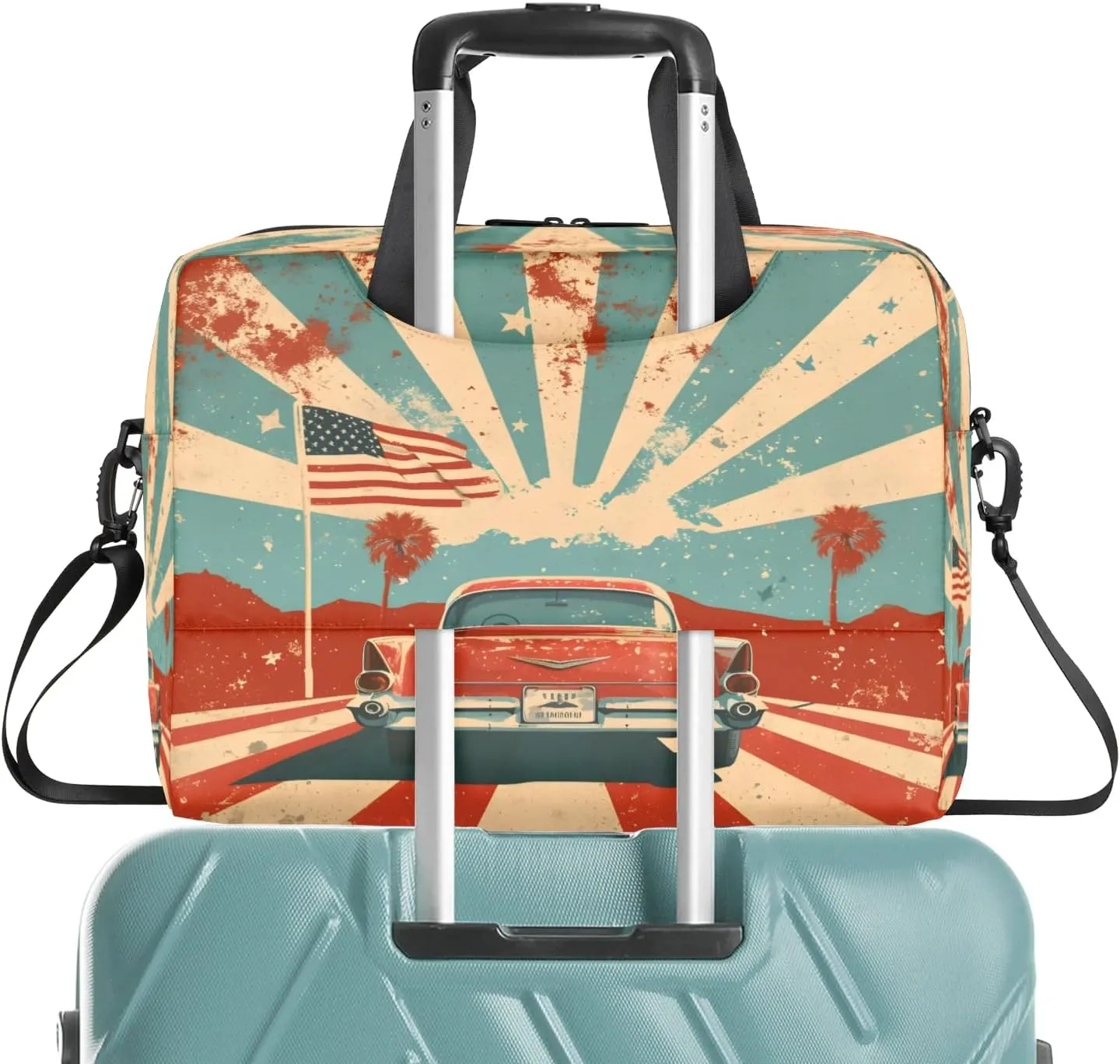 Laptop Shoulder Bag Compatible with Handle, Messenger Shoulder Case for Laptop or Tablet, Laptop Carrying Case