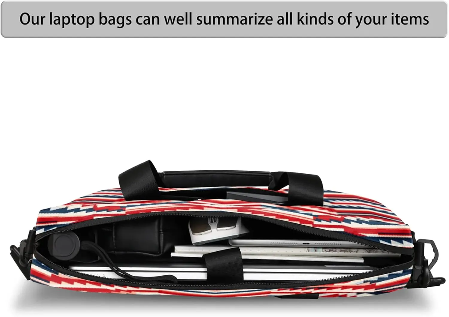 Laptop Shoulder Bag Compatible with Handle, Messenger Shoulder Case for Tablet, Laptop Carrying Case