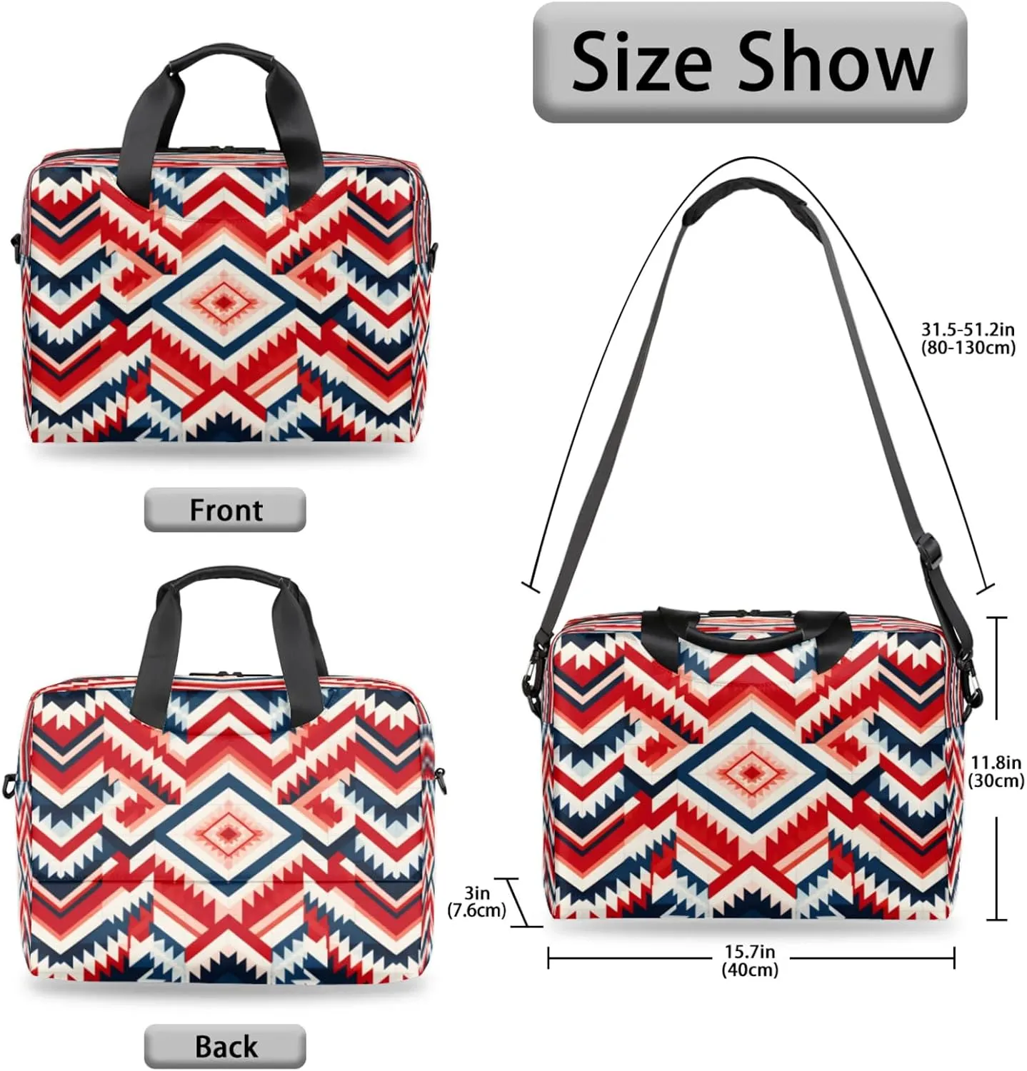 Laptop Shoulder Bag Compatible with Handle, Messenger Shoulder Case for Tablet, Laptop Carrying Case