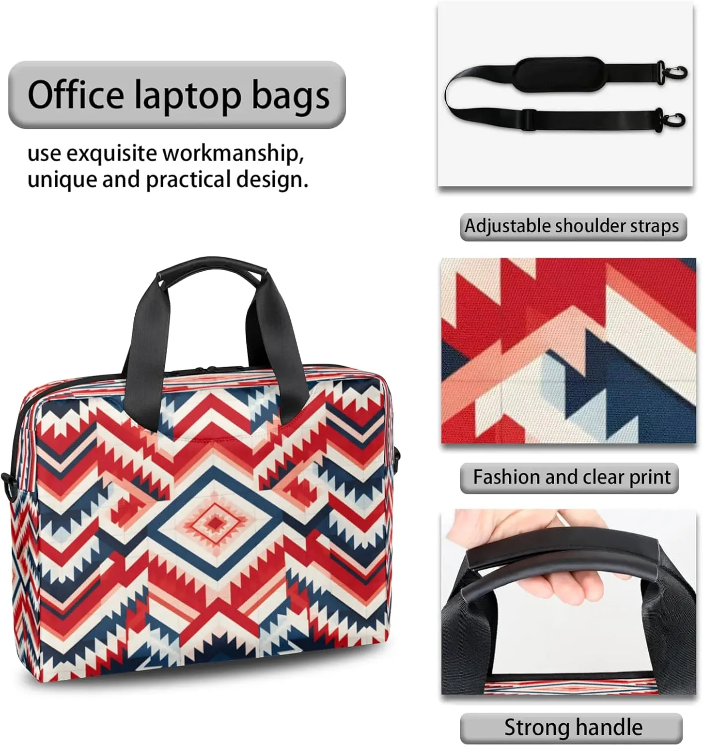 Laptop Shoulder Bag Compatible with Handle, Messenger Shoulder Case for Tablet, Laptop Carrying Case