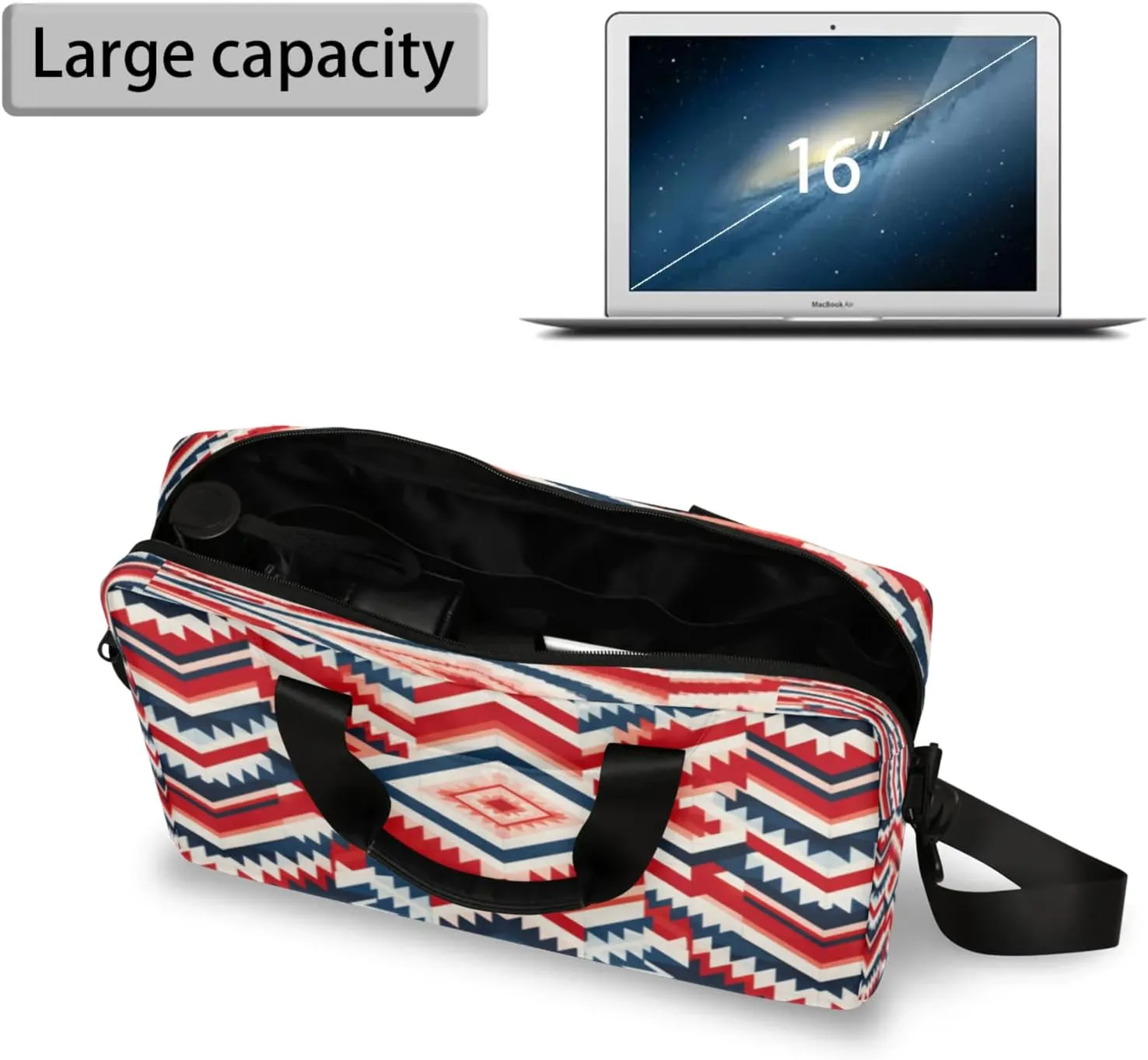 Laptop Shoulder Bag Compatible with Handle, Messenger Shoulder Case for Tablet, Laptop Carrying Case