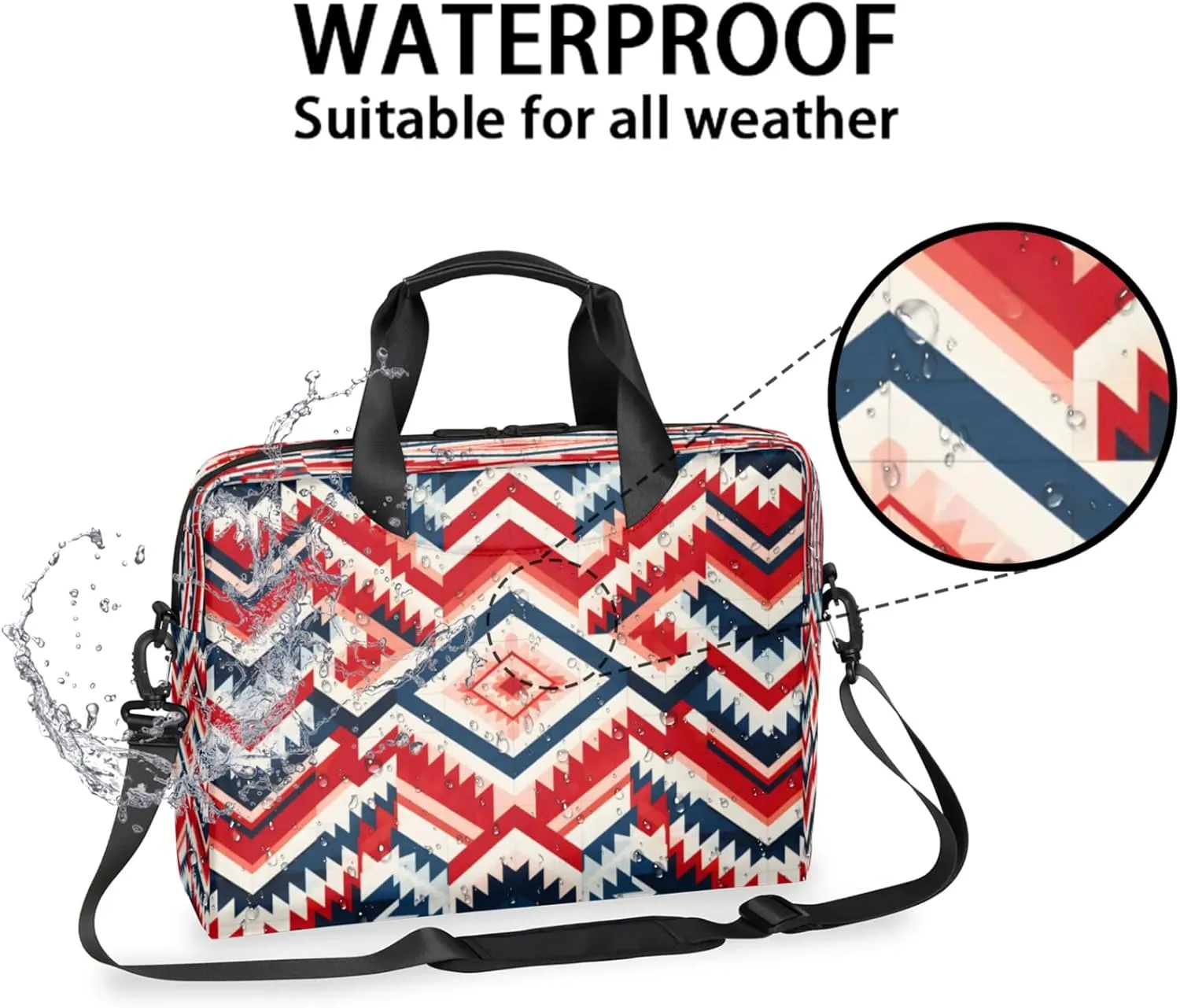 Laptop Shoulder Bag Compatible with Handle, Messenger Shoulder Case for Tablet, Laptop Carrying Case