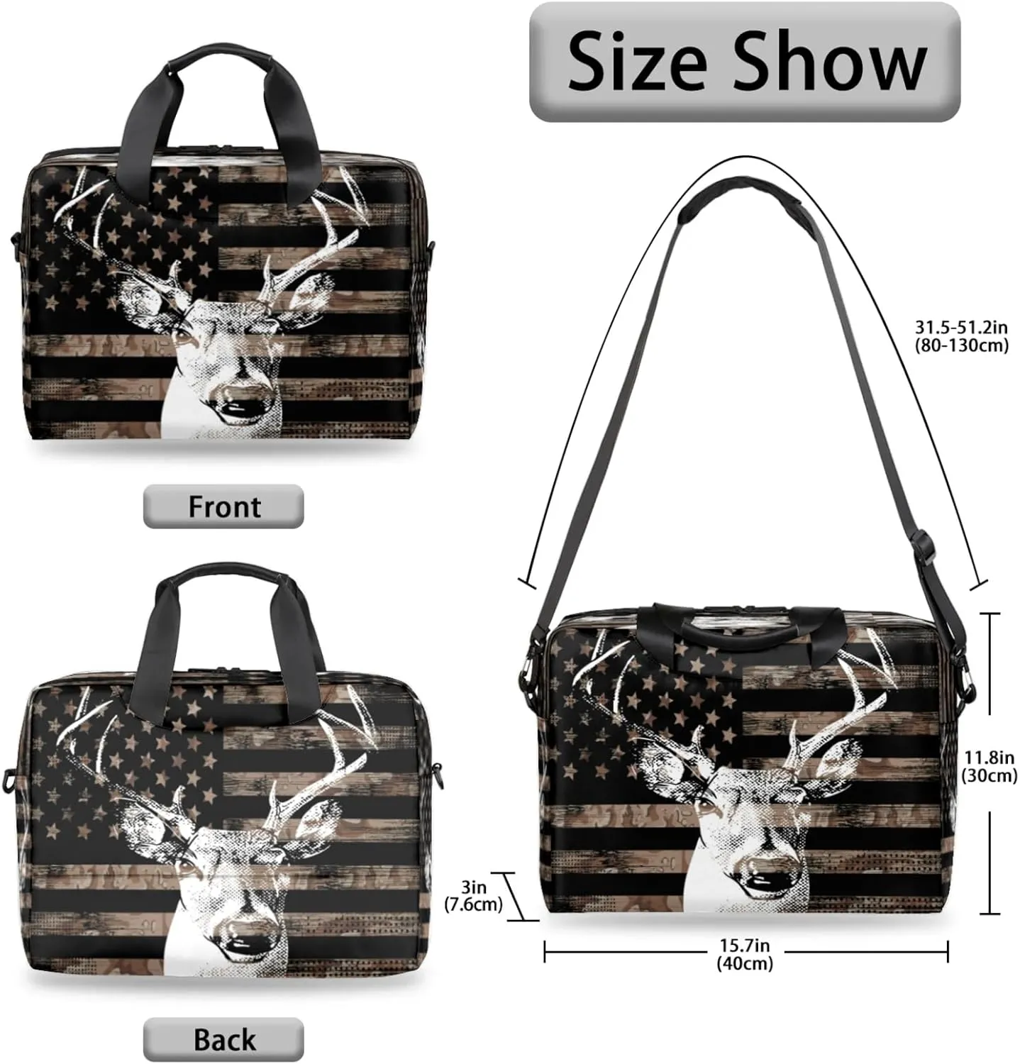 Laptop Shoulder Bag Compatible with Handle, Messenger Shoulder Case for Tablet, Laptop Carrying Case