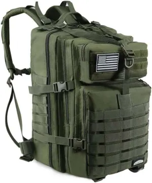 Large 3-Day Tactical Backpack for Outdoor Adventures
