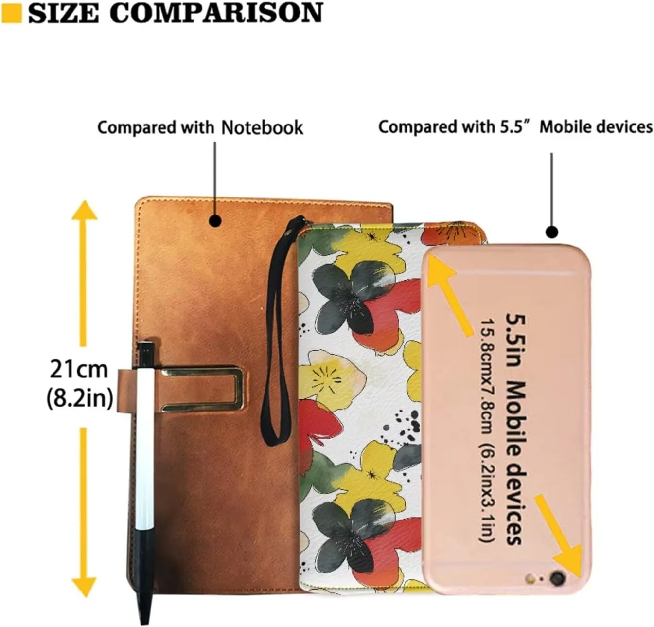 Leather Purses 2Pcs, Fashion Shoulder Bag with Belt Wallet Set of 2 Lightweight & Portable for Independence Day