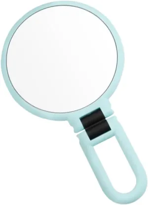 Led Makeup Mirror Magnifying Mirror with Handle Compact Mirror Double Sided Mirror Pocket Makeup Mirror Hand Mirror Pocket Mirror 15x Mirror Travel Handle Mirror Make up Purple
