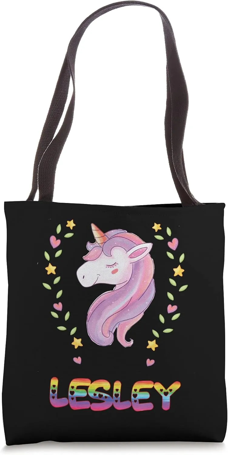 Lesley Name Tote Bag