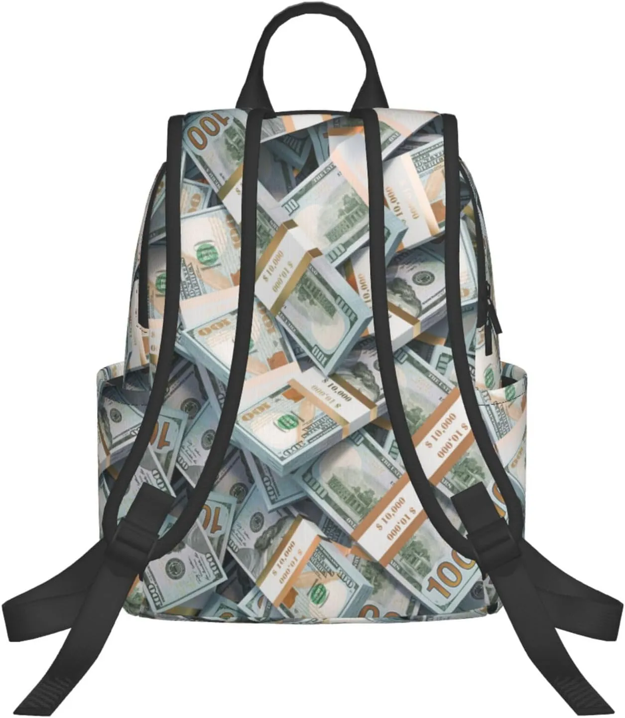 Lightweight Casual Laptop Backpack for Men and Women money american bill dollar Bookbag for College