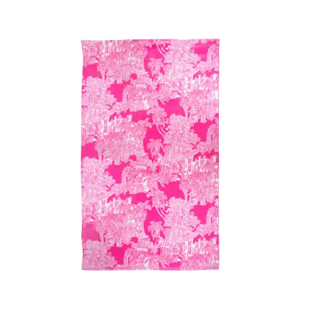 Lilly Pulitzer Towel Tote - Palm Beach Toile