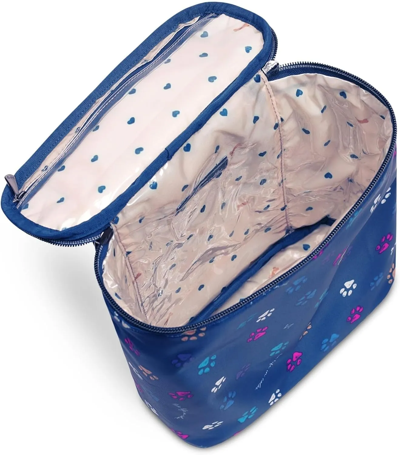 Lug Dolly Cosmetic Case, CORAL