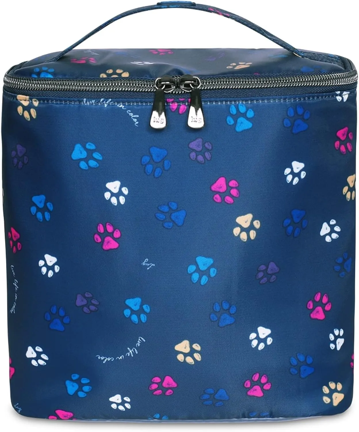 Lug Dolly Cosmetic Case, CORAL