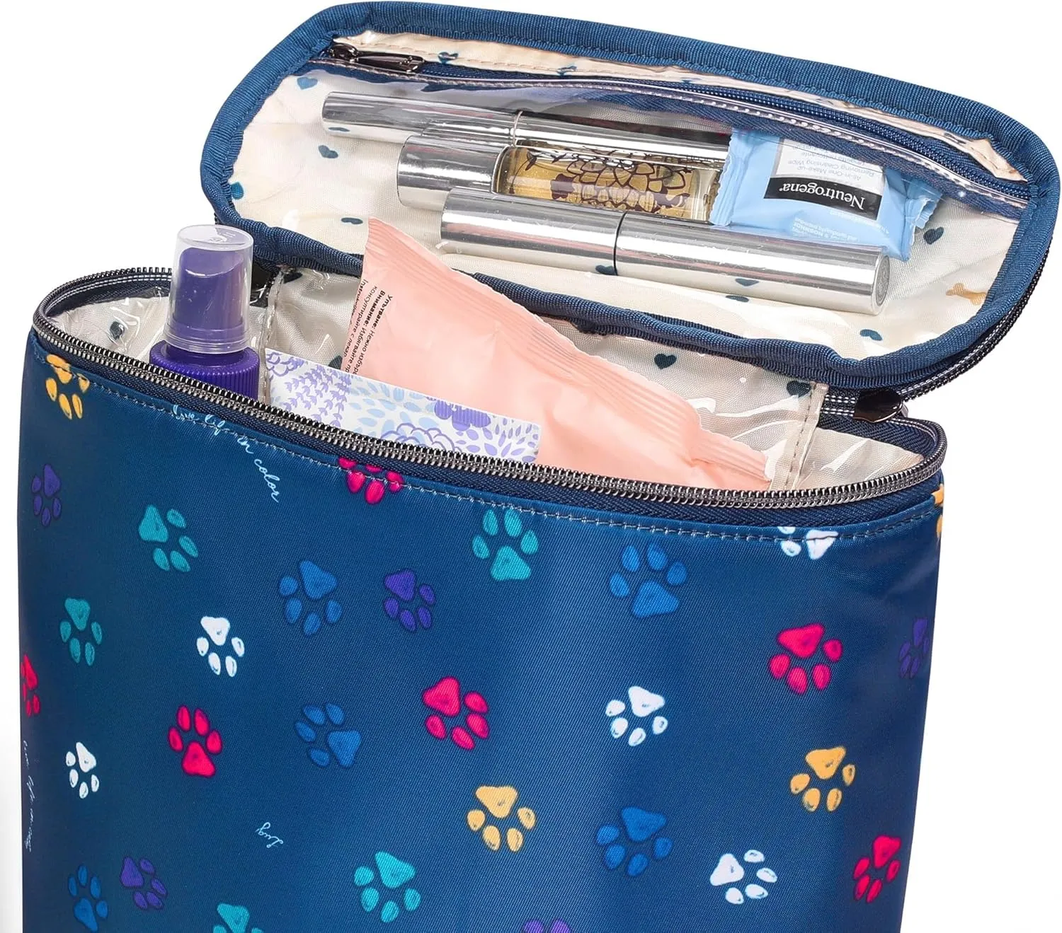 Lug Dolly Cosmetic Case, CORAL