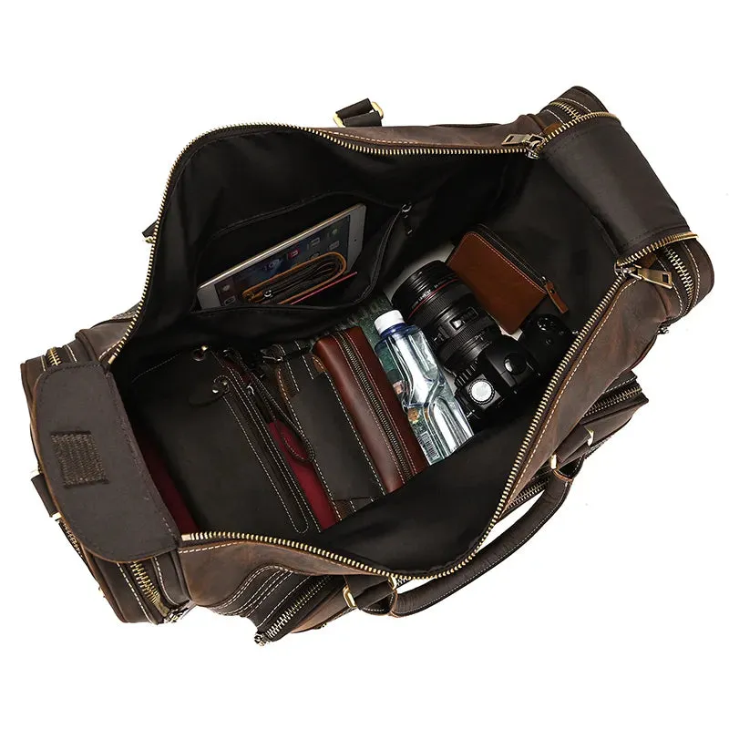 Luggage 24 Leather Travel Bag