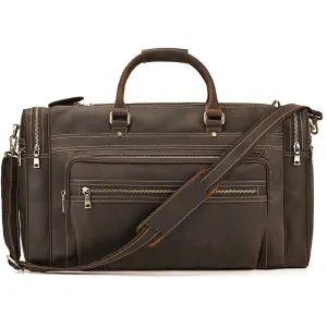 Luggage 24 Leather Travel Bag