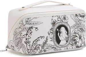 Makeup Bag Travel Large Capacity Cosmetic Bag,Waterproof Portable Pouch Toiletry Bag Makeup Bag Organizer with Dividers and Handle