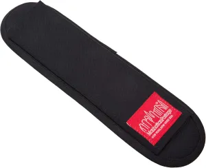Manhattan Portage Shoulder Pad (L) Black Hook & Loop Strap With Thick Padding Adjustable 2.5 Inches Wide 1000D Cordura Comfort