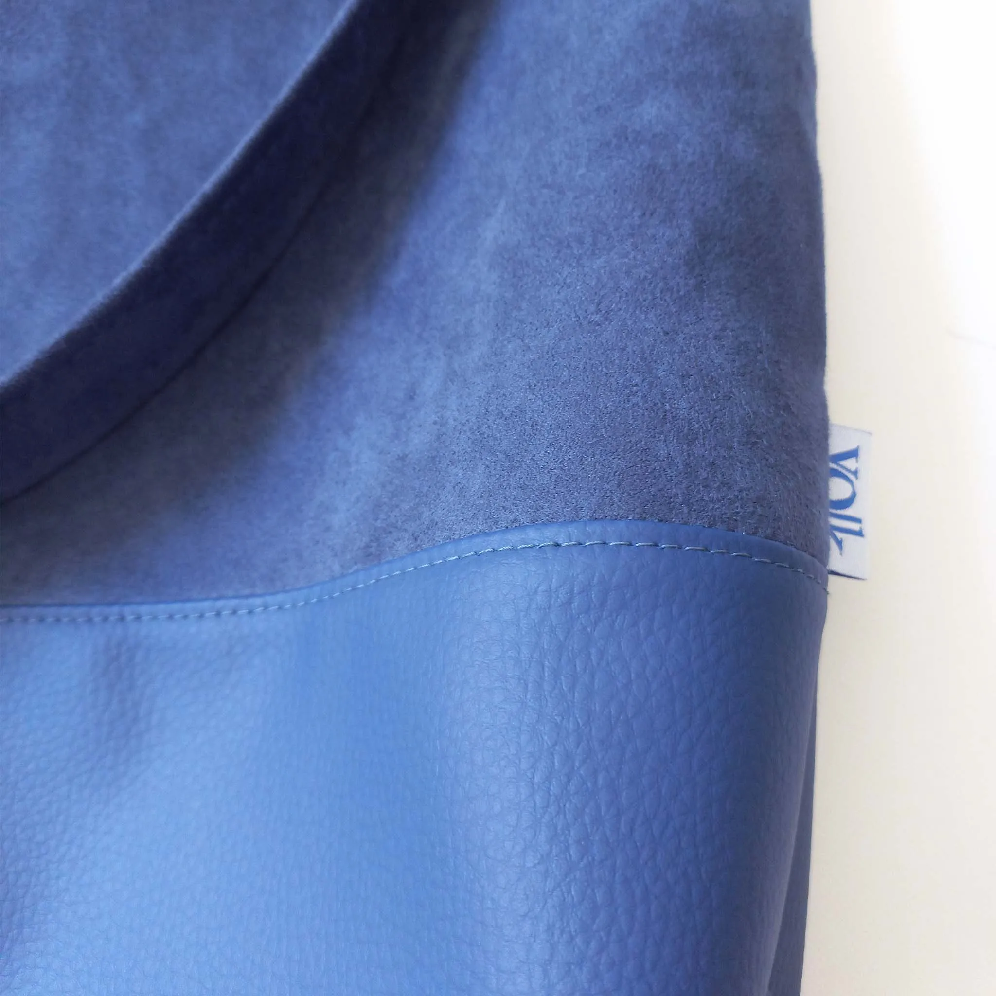 Marine Blue Shopper Bag