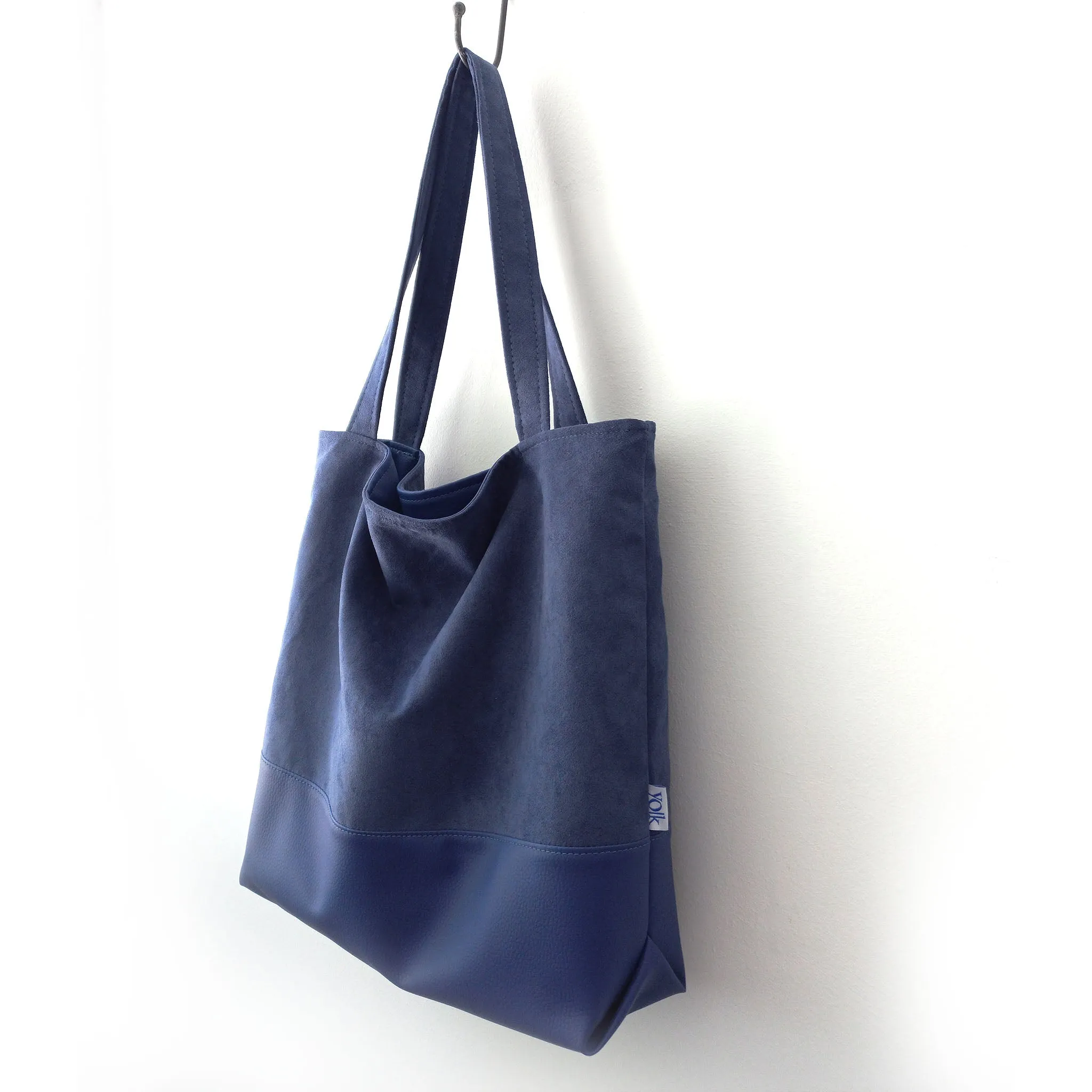 Marine Blue Shopper Bag