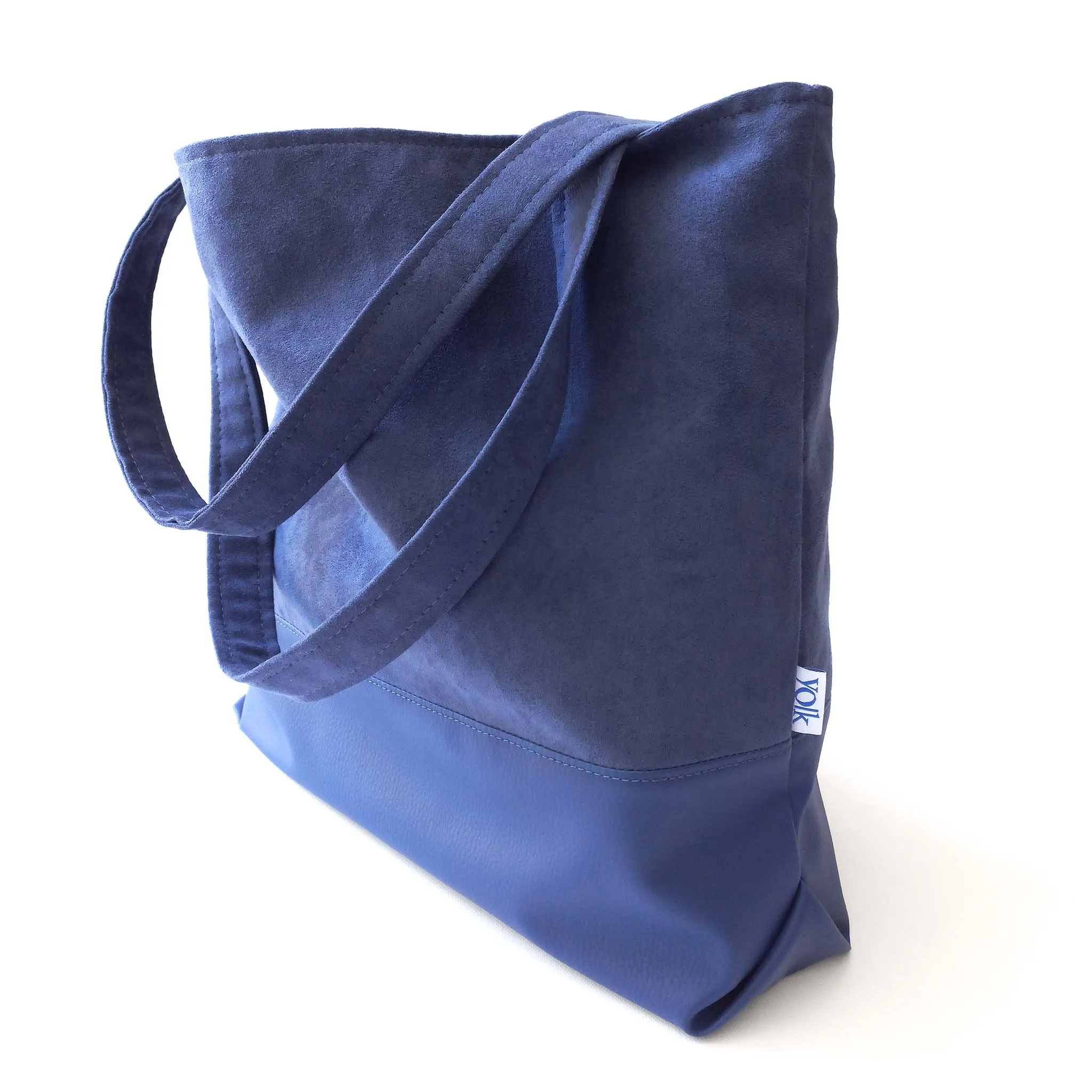 Marine Blue Shopper Bag