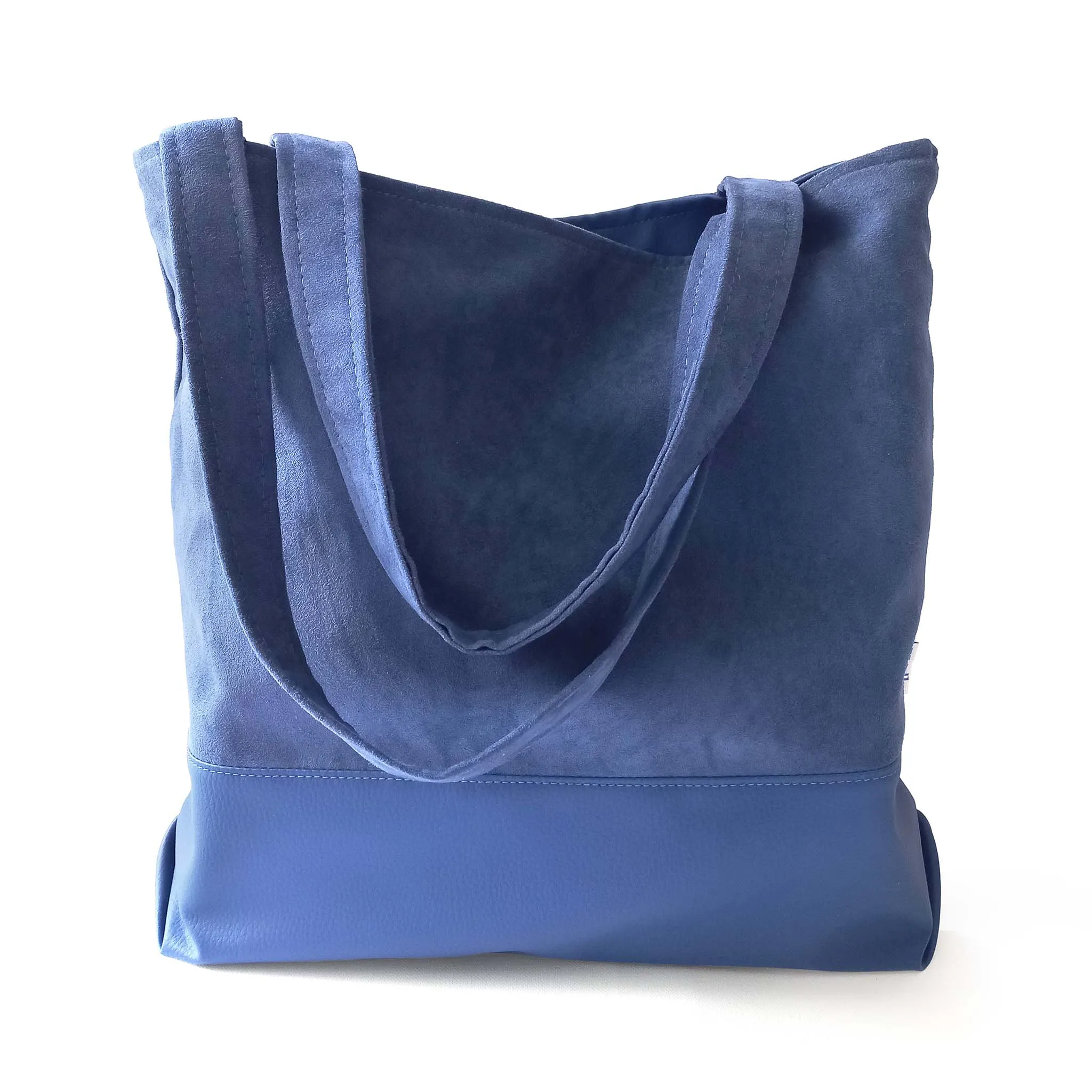 Marine Blue Shopper Bag