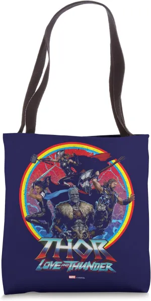 Marvel Thor: Love and Thunder Character Badge Tote Bag