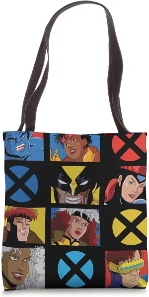 Marvel X-Men Mutant Grid Tote Bag