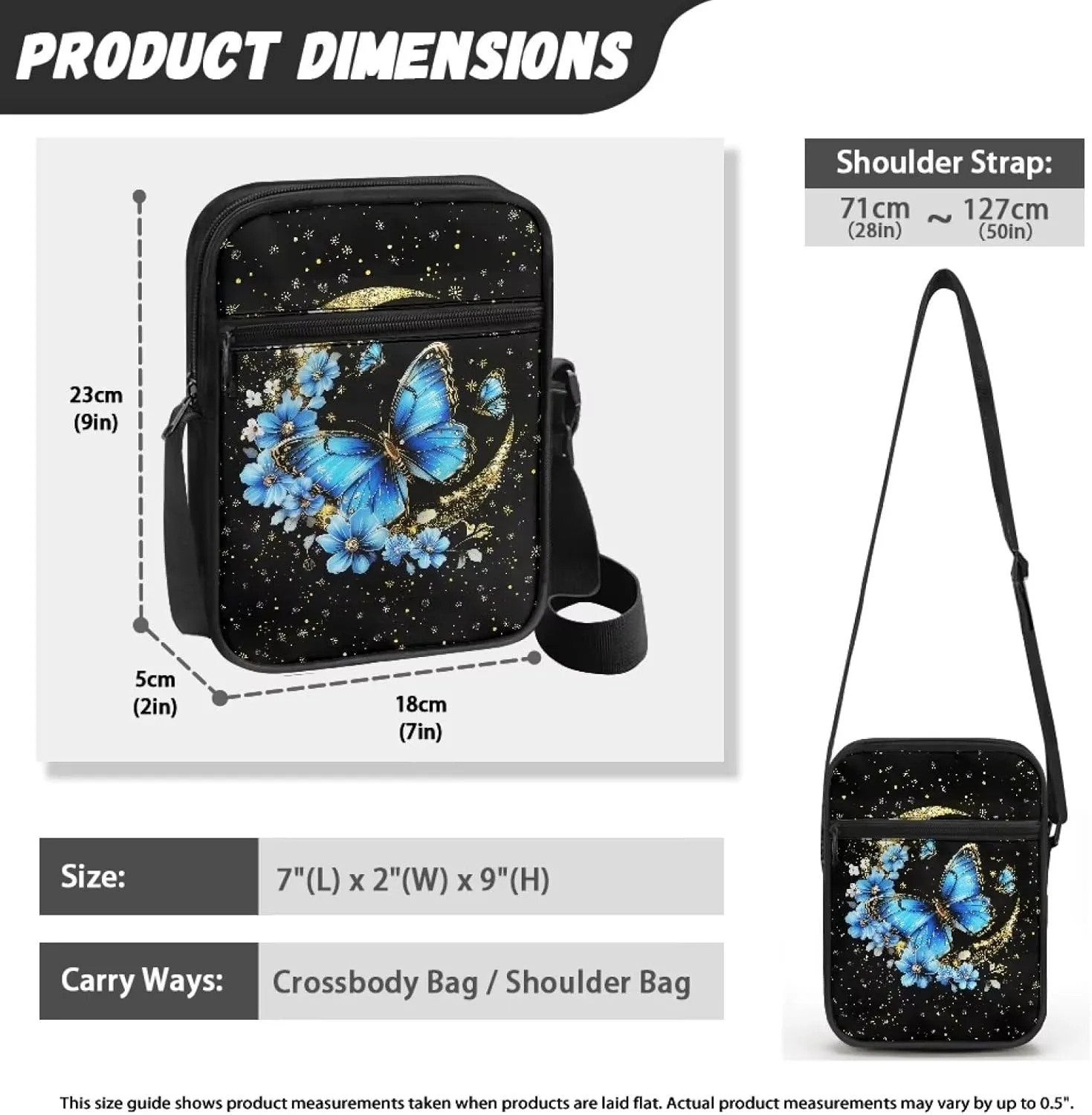 Messenger Bag for Women Crossbody Bag for Kids Satchel Bag Cell Phone Bag Purse