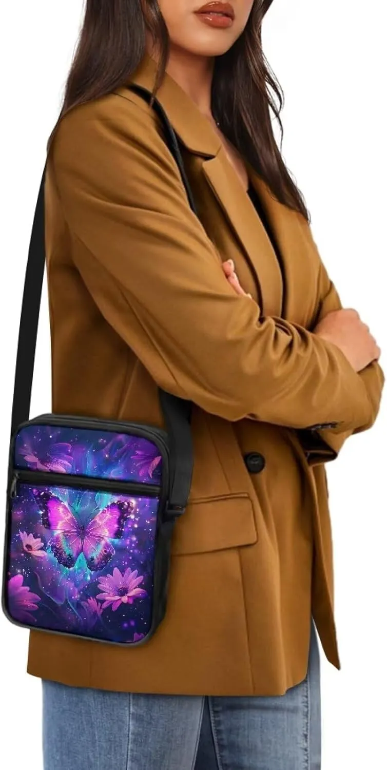Messenger Bag for Women Crossbody Bag Medium Satchel Bag Purse Cell Phone Bag