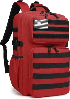 Military Tactical Backpack for Men Waterproof Daypack 3 Day Assault Pack Molle Bag with Water Bottle Holder