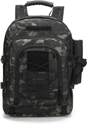 molle tactical backpack 45L large capacity expandable waterproof and wear-resistant outdoor sports backpack