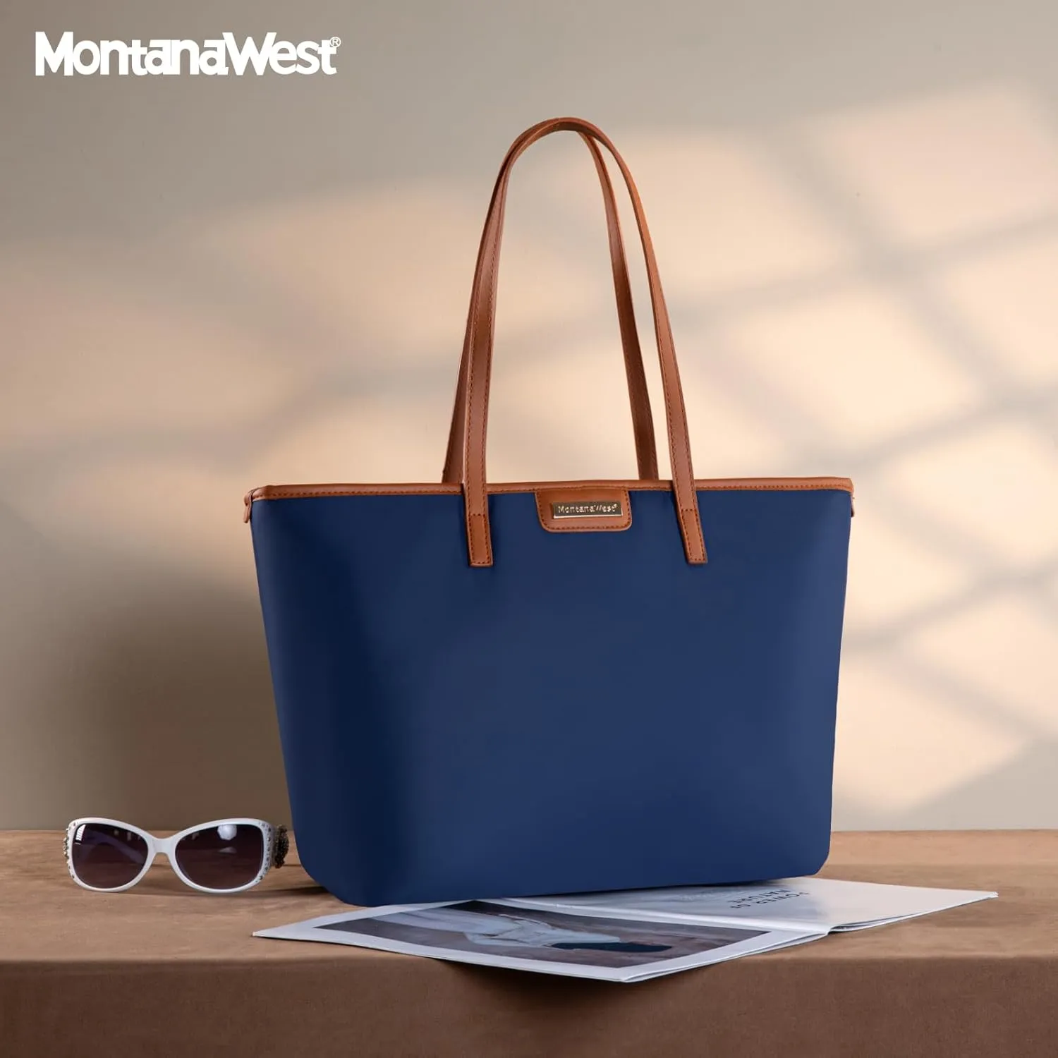 Montana West Nylon Tote Handbags Waterproof Shoulder Purse for Women