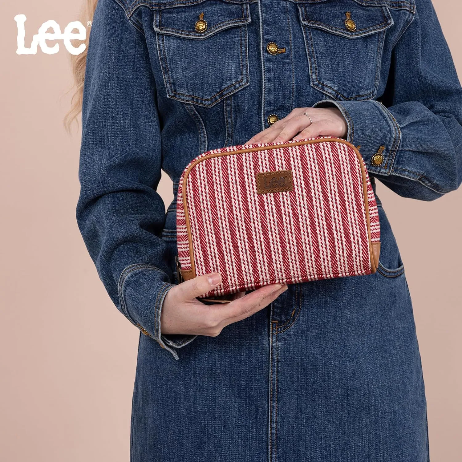 Montana West x Lee Travel Makeup Bag Large Capacity Cosmetic Bag Make up Organizer Case for Women Toiletry Bag Travel Essentials
