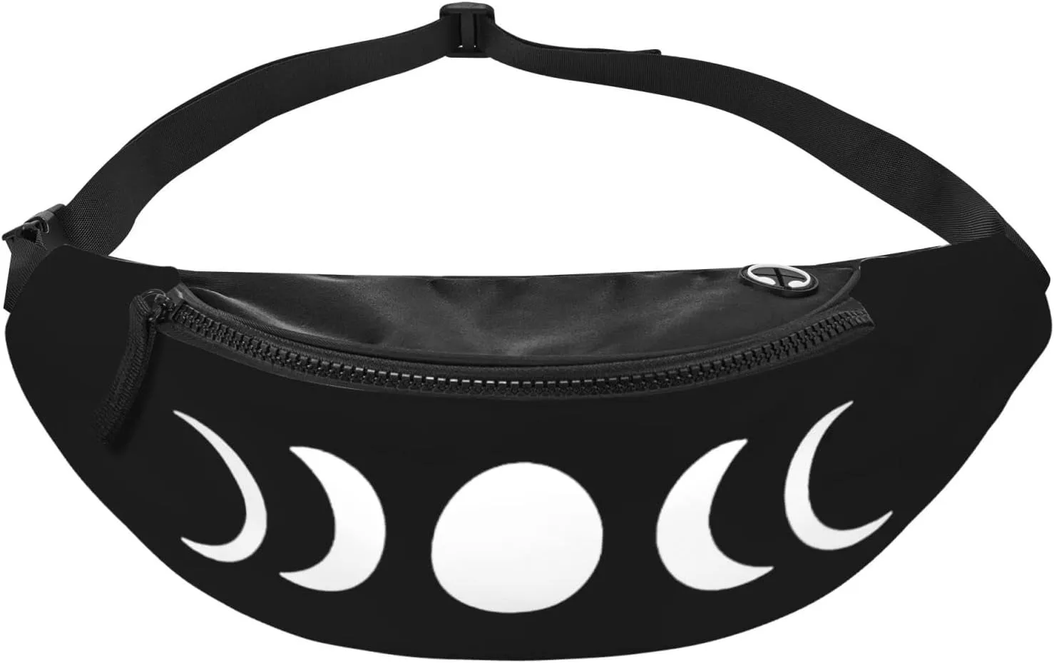 Moon Phases Adjustable Leisure Waistpack Outdoor Sports Running Waistpack Travel Phone Bag