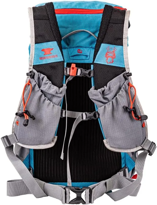 Mountainsmith Zerk Ultralight Hiking Backpack, 25 Liter, Cyan Blue
