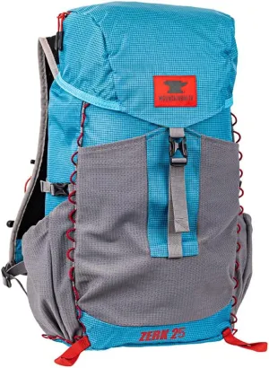 Mountainsmith Zerk Ultralight Hiking Backpack, 25 Liter, Cyan Blue