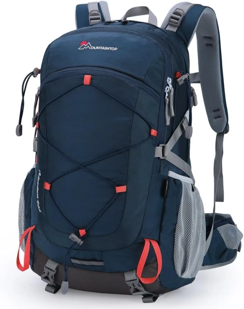 MOUNTAINTOP 40L Hiking Backpack,Lightweight Travel Backpack for Men Women Outdoor Backpacking, Camping