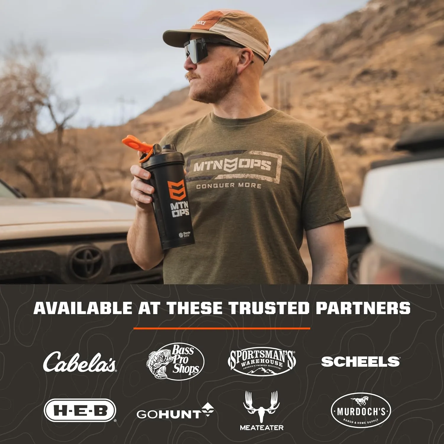 MTN OPS Hydrate Electrolytes Powder Drink Mix, 20 Single Serving On-The-Go Electrolyte Packs with Over 1000mg of Electrolytes per Serving, Mango Peach
