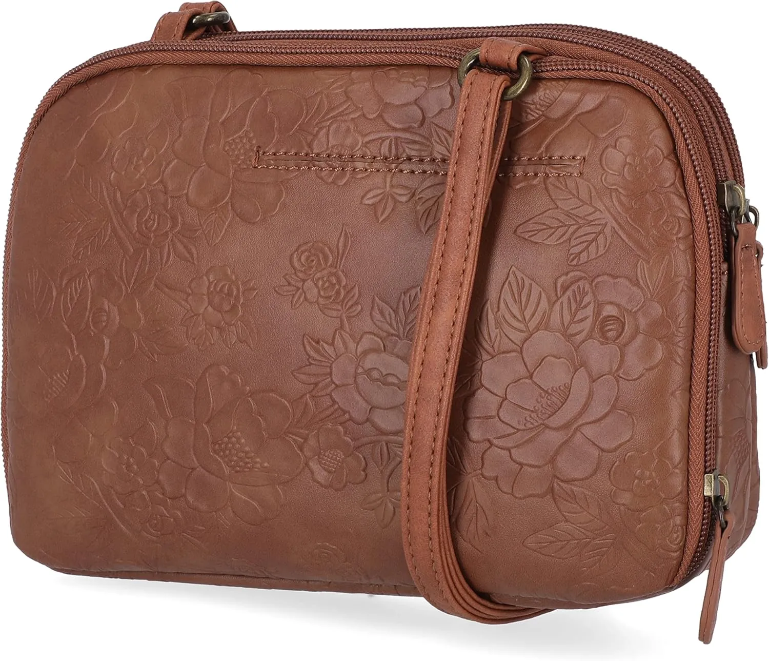 MultiSac Zippy Triple Compartment Crossbody Bag