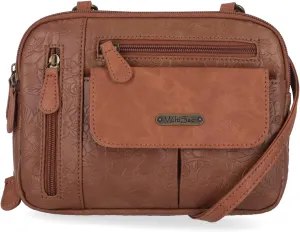 MultiSac Zippy Triple Compartment Crossbody Bag