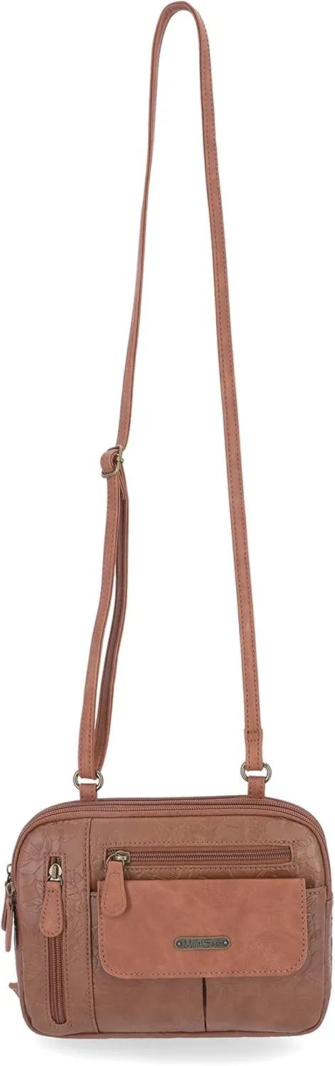 MultiSac Zippy Triple Compartment Crossbody Bag