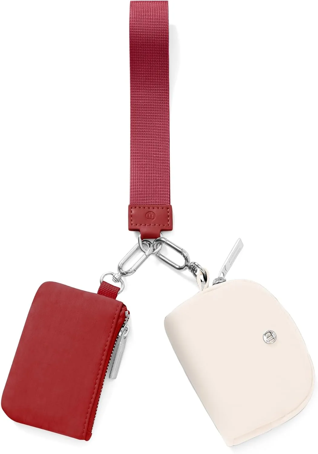 Mum's memory Mini Zip Around Wristlet Wallet for Women Dual Pouch Wristlet Portable keychain wallet Coin Purse Mini Women Coin Pocket