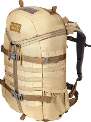 Mystery Ranch 2 Day Backpack - 3-Zip, Weatherproof Design Perfect for Travel, Hiking & Everyday Carry - 27L, Hummus, S/M