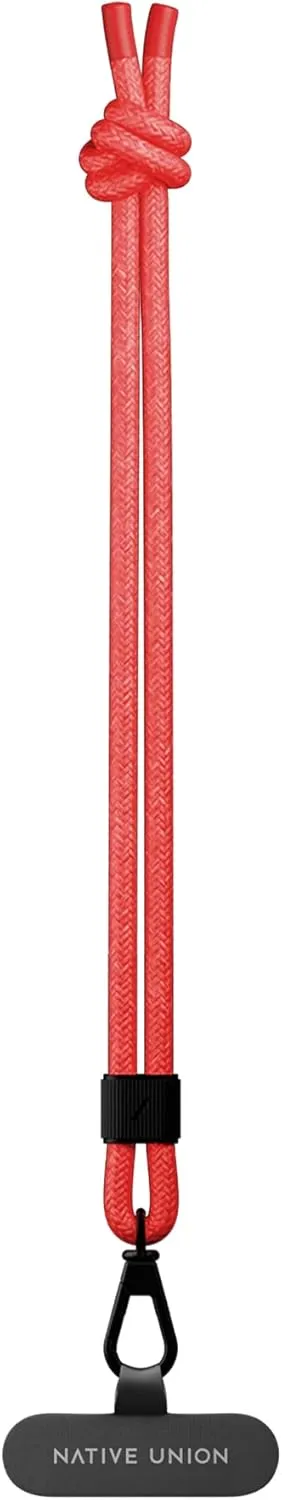Native Union Sling – Adjustable & Detachable Phone Strap – Compatible with iPhone 16, 15, 14, 13 and most Smartphones – Made with 100% Durable & Recycled Materials (Oxyfire)