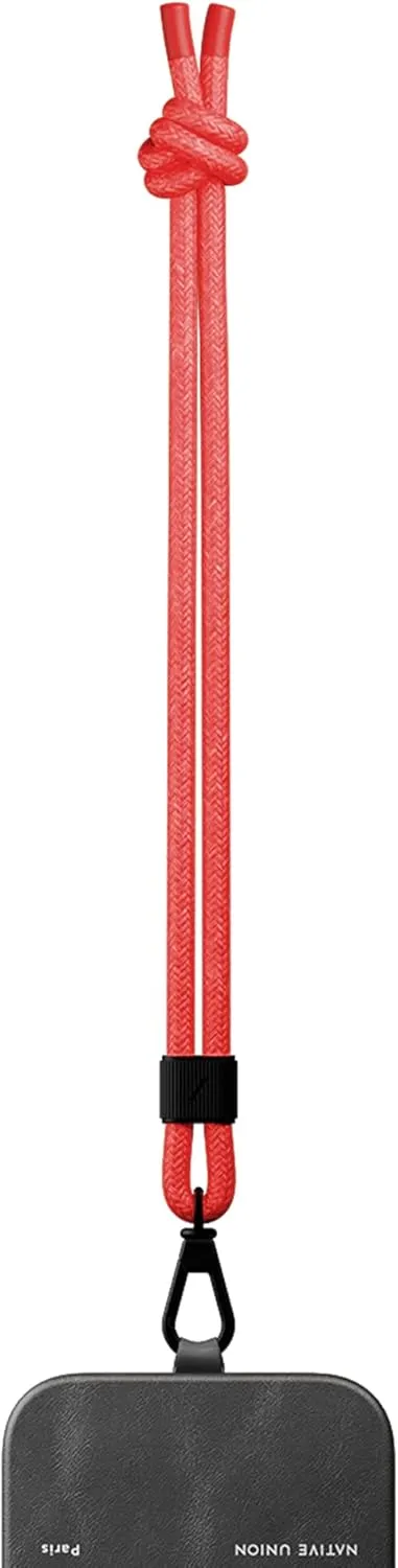 Native Union Sling – Adjustable & Detachable Phone Strap – Compatible with iPhone 16, 15, 14, 13 and most Smartphones – Made with 100% Durable & Recycled Materials (Oxyfire)
